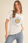 Women's 100% Cotton Graphic Crewneck T-shirt