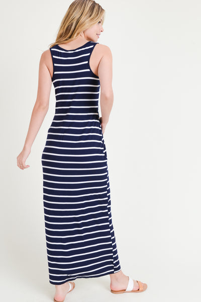 Sunny Days Striped Tank Maxi Dress – ICONOFLASH
