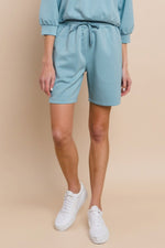 Sporty Chic Scuba Shorts