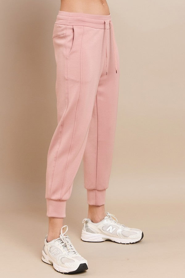 Sporty Cropped Joggers