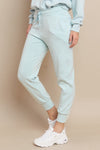 Women’s Sporty Chic Scuba Joggers - Light Blue 