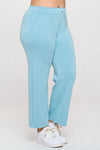 Plus Size High Rise Straight Leg Pants