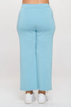 Plus Size High Rise Straight Leg Pants