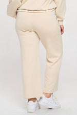 Plus Size High Rise Straight Leg Pants