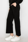 Plus Size High Rise Straight Leg Pants