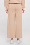 High Rise Straight Leg Pants - Light Khaki