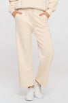 High Rise Straight Leg Pants - Oat