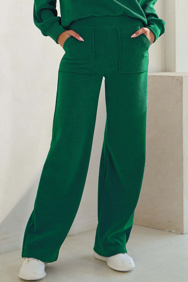 Women’s Wide-Leg Corduroy Pants