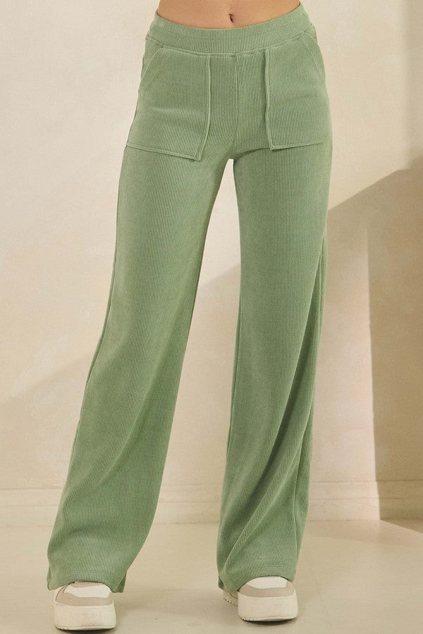 Women’s Wide-Leg Corduroy Pants