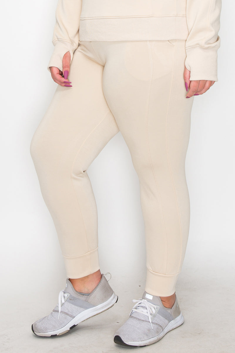 Women’s Sporty Chic Scuba Joggers - OAT