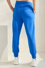 Women’s Sporty Chic Scuba Joggers - Blue