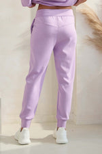 Women’s Sporty Chic Scuba Joggers - Light Purple