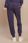 Women’s Sporty Chic Scuba Joggers - Navy