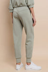 Women’s Sporty Chic Scuba Joggers - Sage