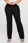 Plus Size Straight Leg Ponte Pants