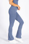 Women's Stone-Washed Active Flared Pants