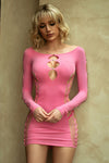 Too Risky Cut-Out Bodycon Dress