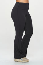 Women's Plus Size Ultra Soft High Waisted Flare Yoga Pants