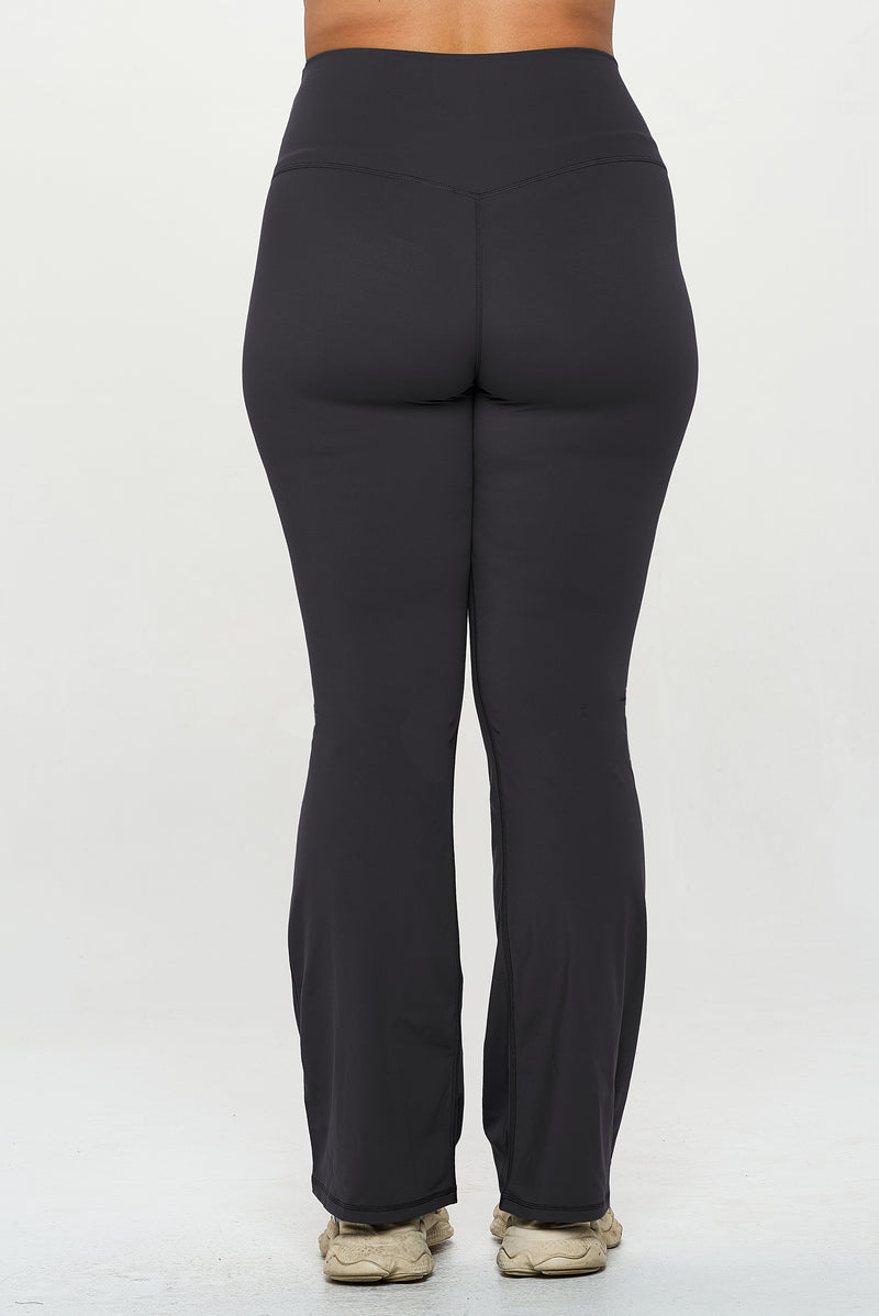 PHISOCKAT Women's Yoga Pants with Pockets, High Waist Tummy Black Size -  beyond exchange