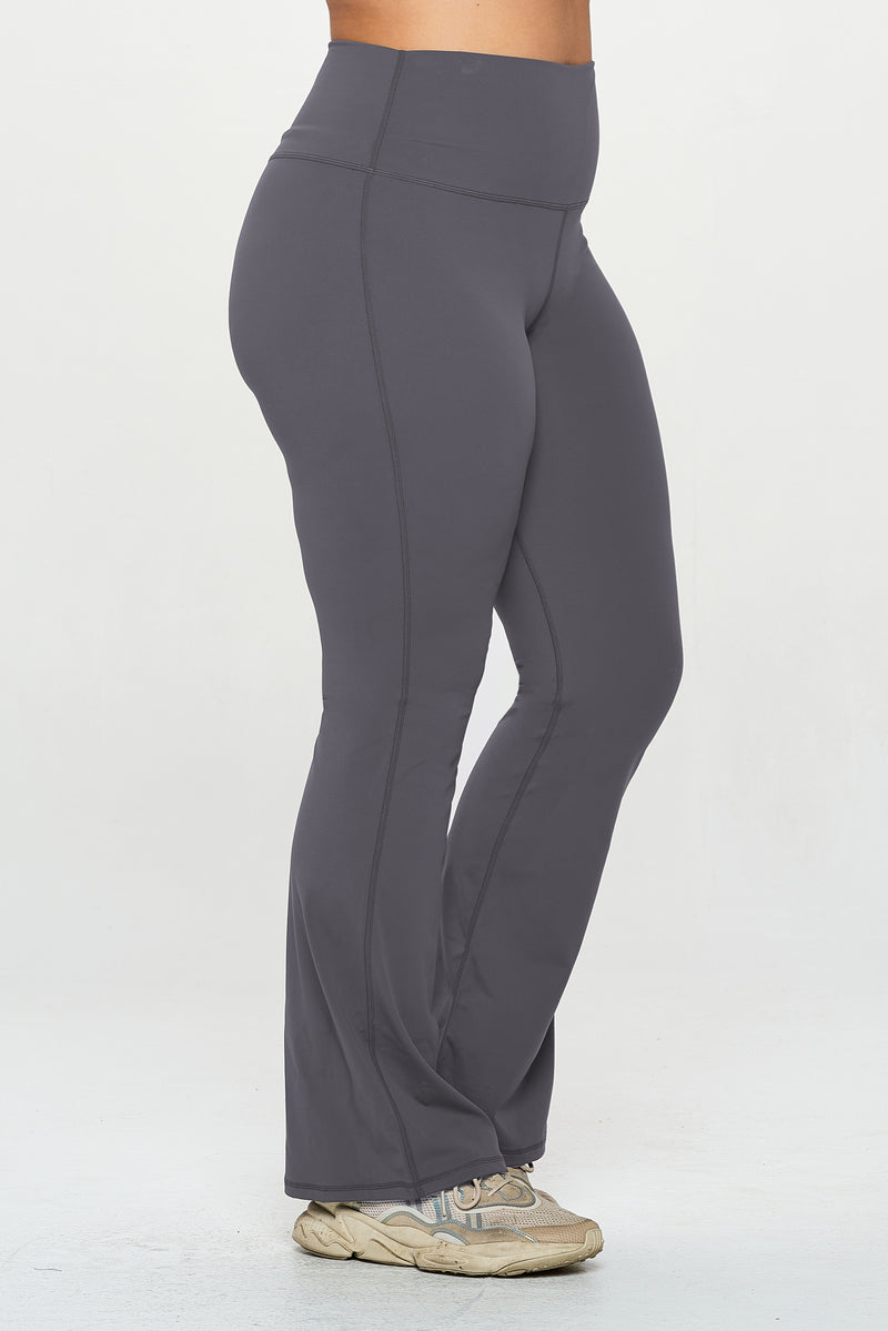 Women's High Rise Flare Yoga Pants – ICONOFLASH