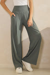 Comfort Move Active Wide Leg Pants w/Pockets