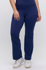 Women’s High Waist Straight Leg Active Pants with Pockets, Plus Sizes XL to 3XL Available