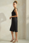 Women’s Comfort Chic Ribbed V-Neck Tank Dress