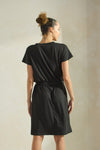 Chic Comfort Short Dress with Belt