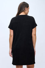 Plus Size Women’s Corduroy Shift Dress