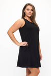 Plus Size Women’s Rebel Raw Edge Tank Dress