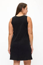Plus Size Women’s Rebel Raw Edge Tank Dress