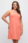 Plus Size Women’s Rebel Raw Edge Tank Dress