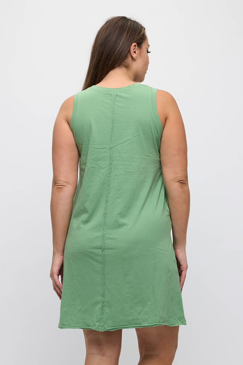 Plus Size Women’s Rebel Raw Edge Tank Dress