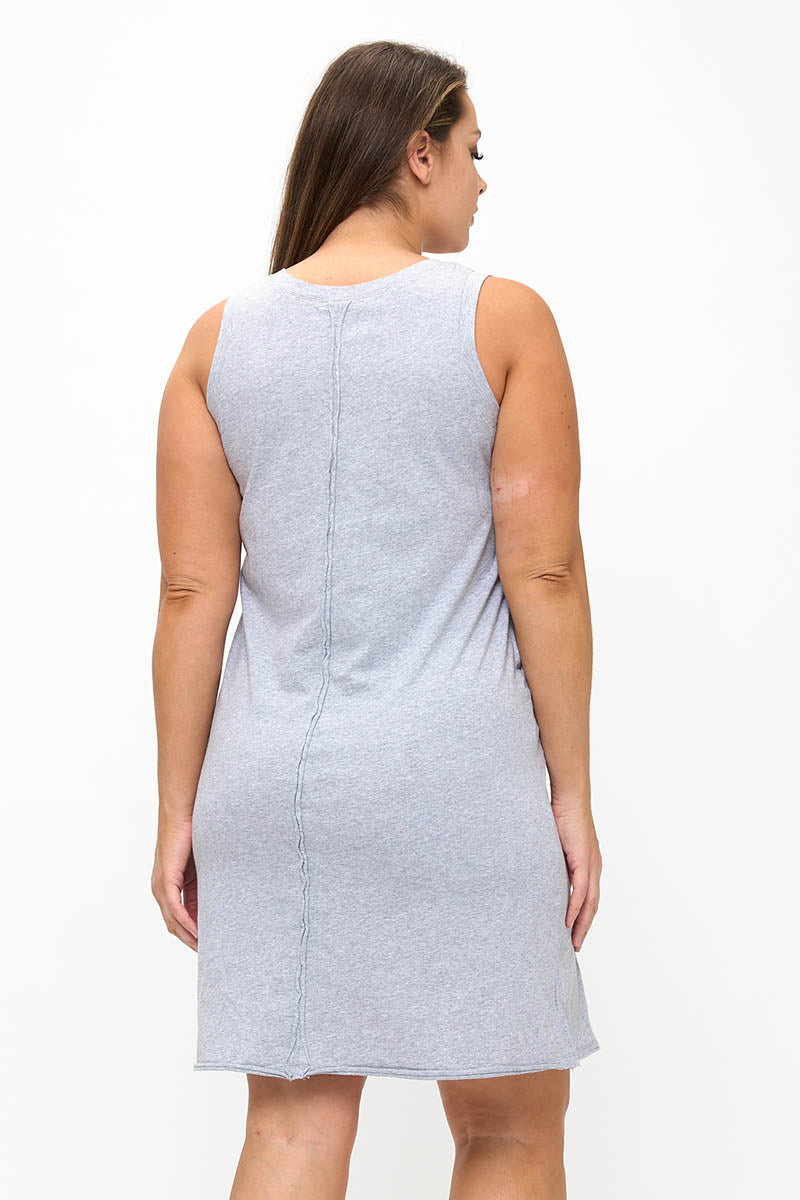 Plus Size Women’s Rebel Raw Edge Tank Dress
