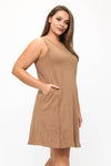 Plus Size Women’s Rebel Raw Edge Tank Dress