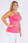 Plus Size Strappy and Sleek Seamless Tank Top