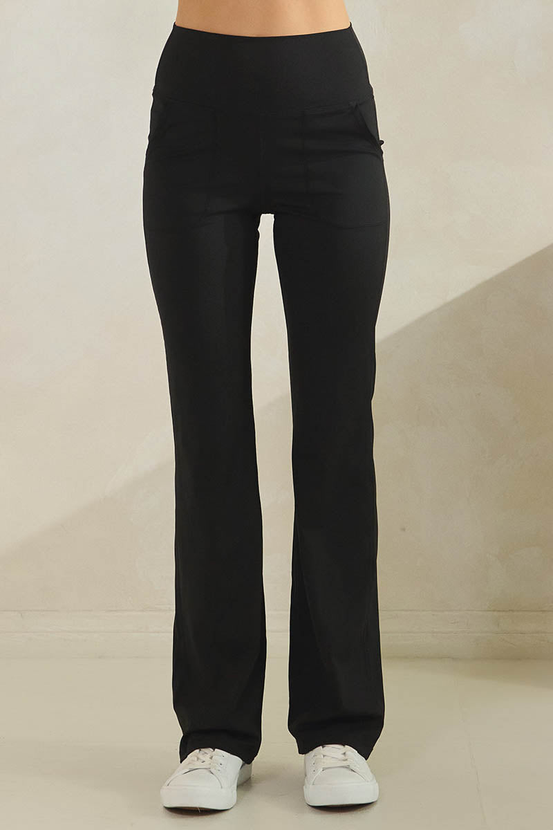 Plus Size Comfort Move Active Relaxed Leggings w/Pockets
