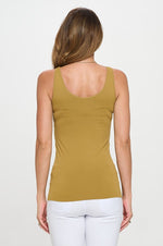 Seamless Reversible V or U Tank Top