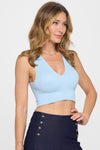 Cropped Seamless Tank Top