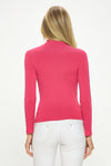 Women’s Bare Essential Seamless Mock Neck Long Sleeve Top