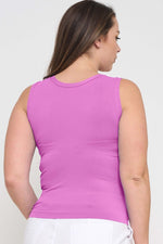 Plus Size Second Skin Seamless Tank Top