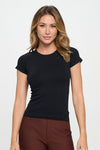 Seamless Crew Neck Short Sleeve