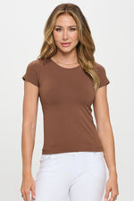 Seamless Crew Neck Short Sleeve