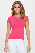 Seamless Crew Neck Short Sleeve