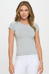 Seamless Crew Neck Short Sleeve