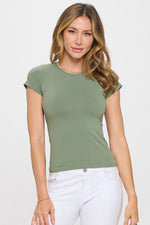 Seamless Crew Neck Short Sleeve