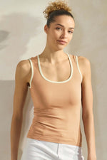Women’s Ringer Seamless Tank Top