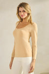 Women’s Sculpted Seamless Long Sleeve Top