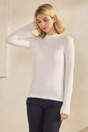 Seamless Soft Modal Mock Neck Long Sleeve Top