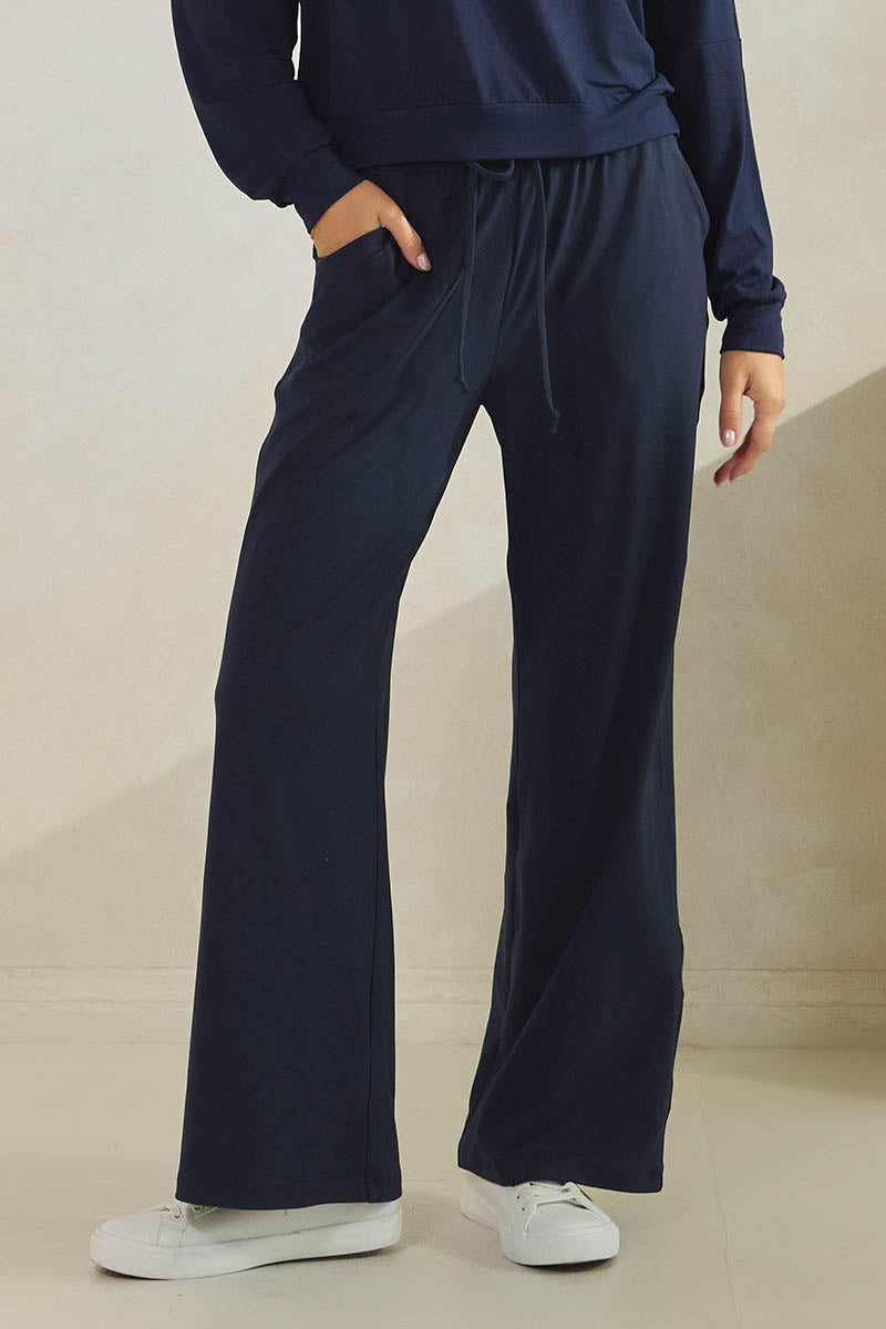 Plus Size Women’s Effortless Chic Relaxed Drape Pants